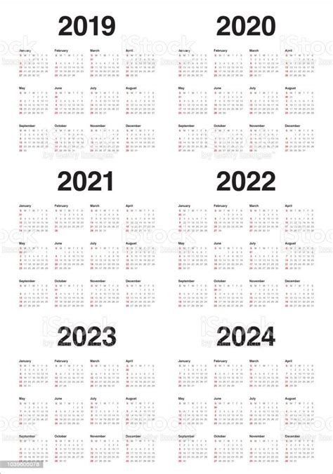 two year calendars for the new year on white background with space for text stock photo