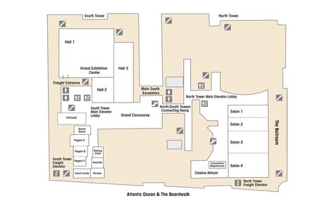 Tropicana Atlantic City Floor Map | Viewfloor.co