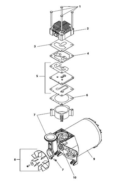 Ridgid Air Compressor Parts Diagram | Reviewmotors.co