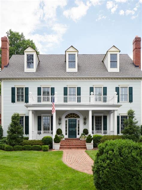 Get Inspired by These Eye-Catching Colonial Homes in Chevy Chase, Maryland | HGTV