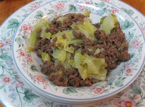 Hamburger & Cabbage Recipe | Just A Pinch Recipes