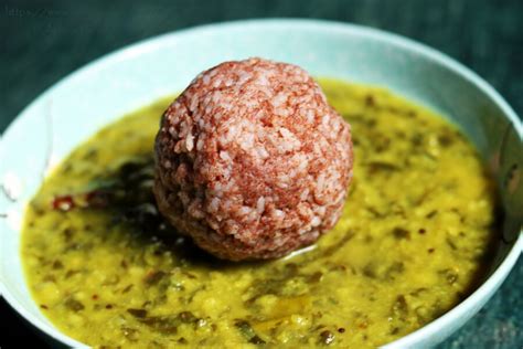 Ragi Sankati (Sangati): Andhra Finger Millet and Rice Balls - ãhãram