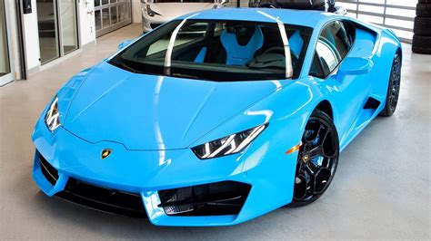 Arriba 58+ imagen blue lamborghini huracan - Abzlocal.mx