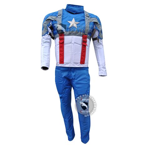 Captain America The First Avenger Chris Evans Costume Suit