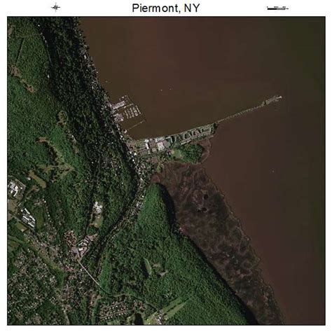 Aerial Photography Map of Piermont, NY New York