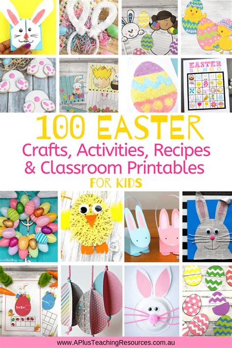 100 Easter Activities For Kids {Printables, Crafts, & Recipes}