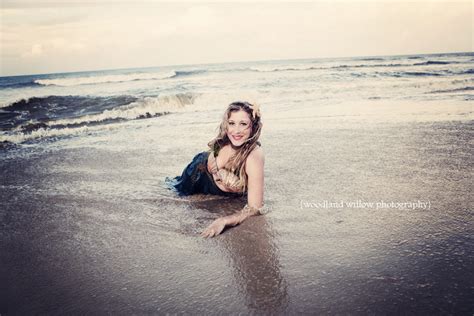 Mermaid inspired beach shoot