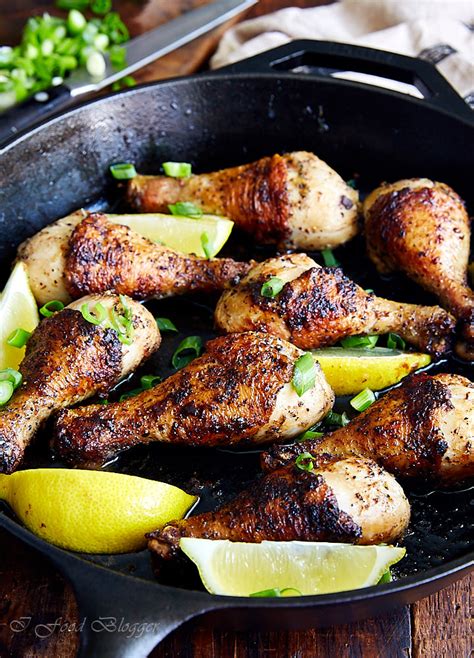 Pan-Seared Lemon Pepper Drumsticks - Craving Tasty