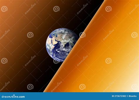 Illustration of the View of Earth from Mars Stock Illustration - Illustration of milkyway ...