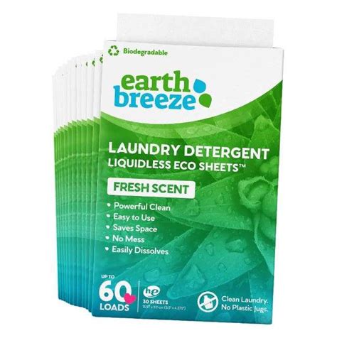 Laundry Detergent Eco Sheets - Eco-Friendly Solutions