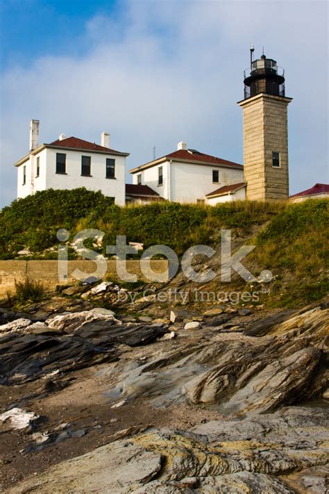 Beavertail Lighthouse Stock Photo | Royalty-Free | FreeImages