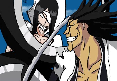 Kenpachi vs Nnoitra by Extragreasychicken on DeviantArt