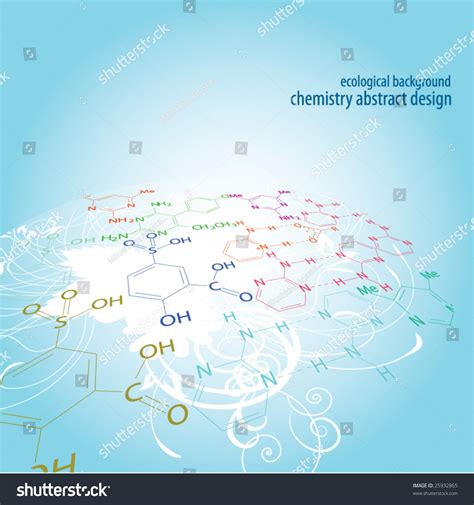 Chemistry Abstract Design Stock Vector Illustration 25932865 : Shutterstock