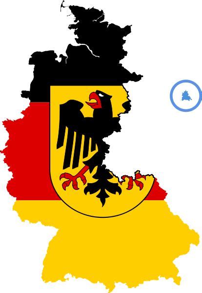 File:Flag map of West Germany (1949–1990).svg | Germany flag, Germany ...