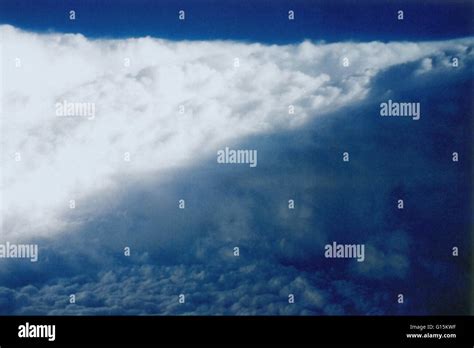 Hurricane eyewall clouds hi-res stock photography and images - Alamy