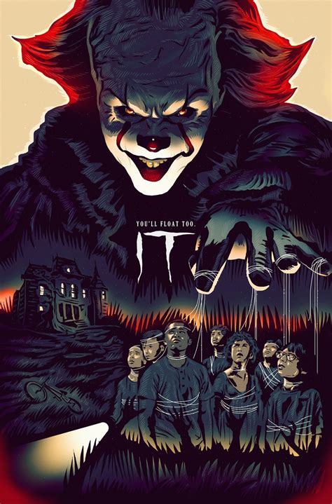 It (2017) [1600 x 2429] | Filmes de terror, Pôsteres de filmes, Posters de filmes