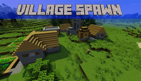 Cool Plains Village Spawn Minecraft Seed 1.9, 1.8.8 Good for Building - YouTube