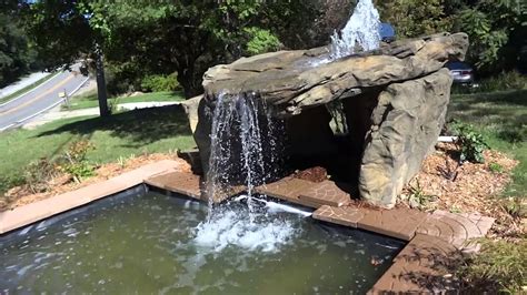 Backyard Grotto Waterfall Ideas - YouTube