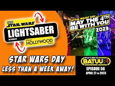 30% OFF Star Wars Lightsabers + Star Wars Day 2023 – Disney’s Hollywood Studios & Galaxy’s Edge ...