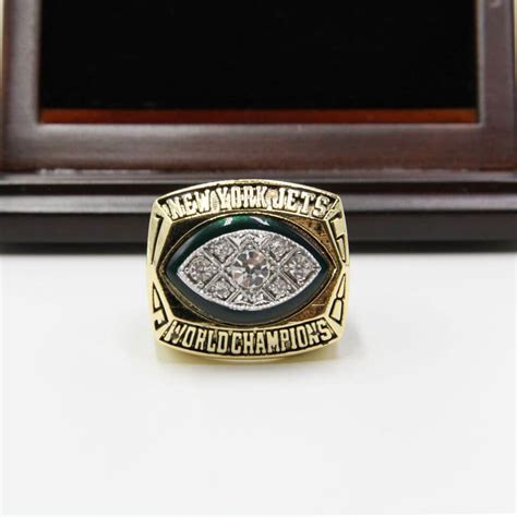 NFL 1968 Super Bowl III New York Jets Championship Replica Ring