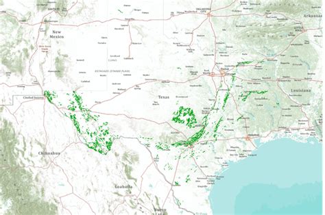 Faults of Texas, USA | Data Basin