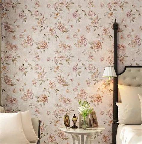 Matte Interior Floral Bedroom Wallpaper, For Decoration Purpose at Rs ...