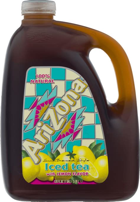 Arizona Iced Tea, Lemon, 1 Gallon, 1 Count - Walmart.com