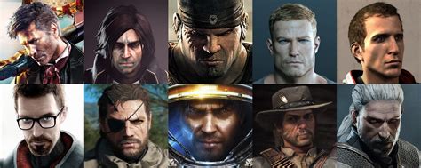 Video Games Characters Male