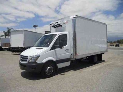 Mercedes Benz Sprinter 3500 Refrigerated Box truck 14ft W/electric ...