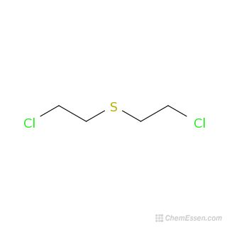 Molecular Weight of Mustard gas - C4H8Cl2S | Mol-Instincts