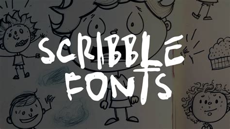 15 Imperfect Scribble Fonts To Create Authentic Hand-Drawn Effects | HipFonts