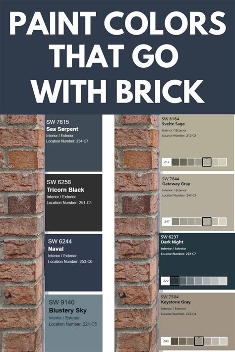 Charm Exterior Paint Colors With Brick Pictures | Hot Sex Picture