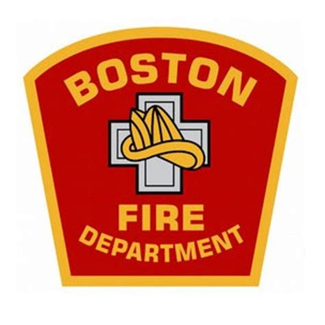 Boston Fire Department 4" Window Decal