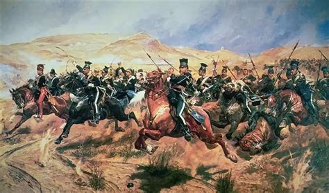 The Charge of the Light Brigade by Richard Caton Woodville Jr., oil on ...