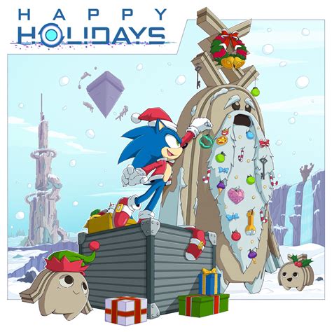 Sonic Christmas - Sonic the Hedgehog Photo (44737774) - Fanpop