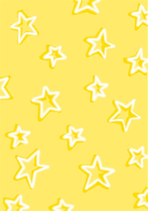 Stars background | Yellow aesthetic pastel, Star background, Yellow wallpaper