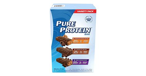 Pure Protein Bar Variety Pack | Best Fitness and Healthy Living Products May 2020 | POPSUGAR ...