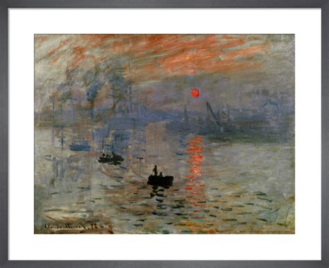 Impression, Sunrise Art Print by Claude Monet | King & McGaw