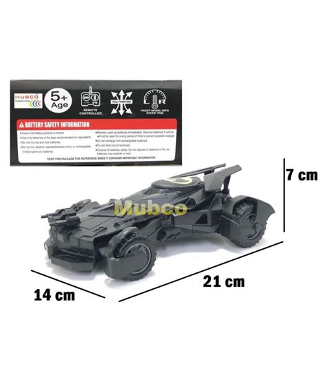 Mubco®| Batmobile Batman Remote Control Car - Black - Buy Mubco ...