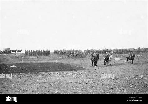 06/30/1913. Execution of a deserter in Melilla. Parade before the corpse of the Forces that ...