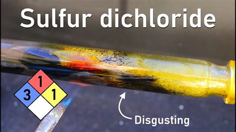 Synthesizing Sulfur Dichloride: A Noxious Liquid That You DON'T WANT | Thionyl Chloride (Part 1 ...