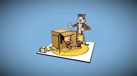 Calvin and Hobbes Transmogrifier - 3D model by Mike.Nicholson [73e37ac ...