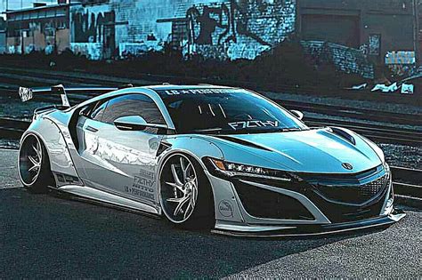 Acura/Honda NSX by Liberty Walk | พาหนะ, รถแต่ง