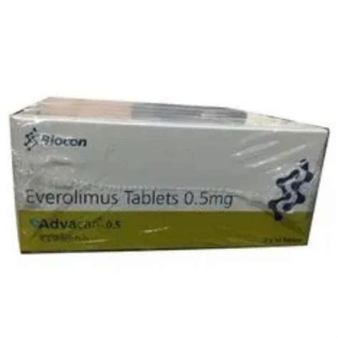 Everolimus Tablets 0.5 at Rs 1035/stripe | Rolimus in Walani | ID ...