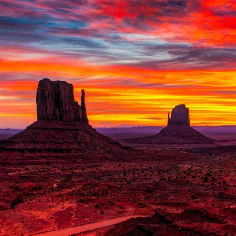 Monument Valley Sunset (181 Pieces) Wooden Jigsaw Puzzle | Monument valley arizona, Monument ...