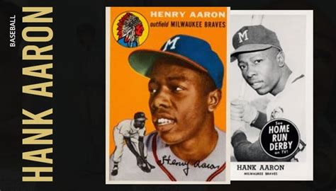 Top 50 Most Valuable Hank Aaron Baseball Cards