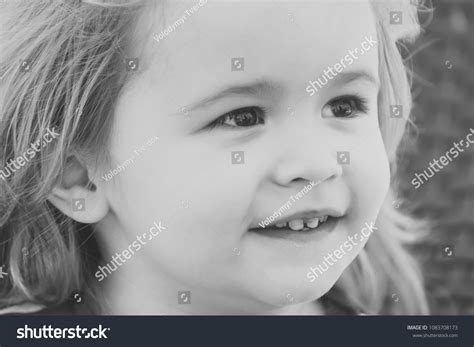 Child Smile On Adorable Face Outdoor Stock Photo 1083708173 | Shutterstock