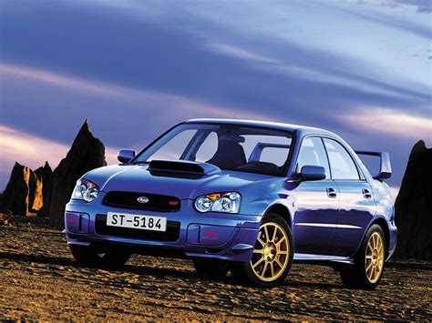 Fiche technique Subaru Impreza II WRX STi (2003-2004)