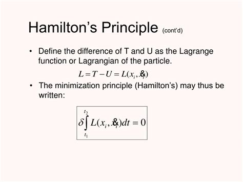 PPT - Lagrangian and Hamiltonian Dynamics PowerPoint Presentation, free download - ID:1273258