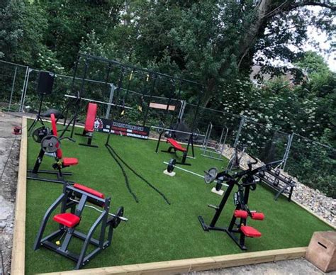 DIY Outdoor Gym Ideas For Small Backyard